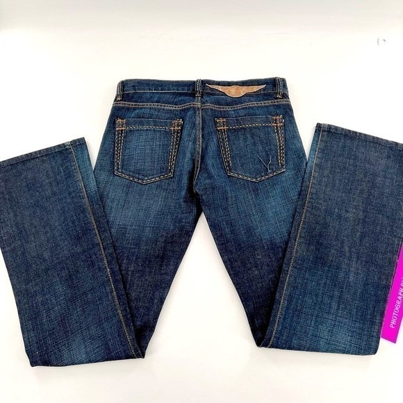 BCBG Max Azria Agnes Boot Cut 100% Cotton Size 27 - Picture 12 of 14